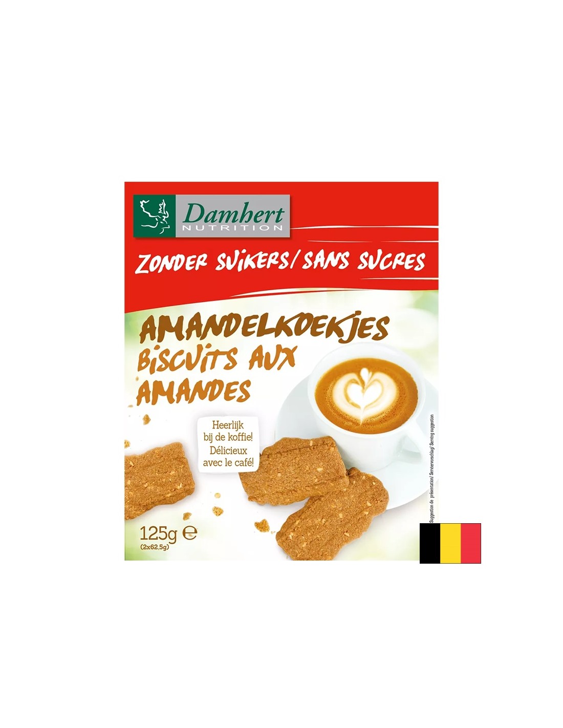 Mandelkekse (zuckerfrei), 125 g