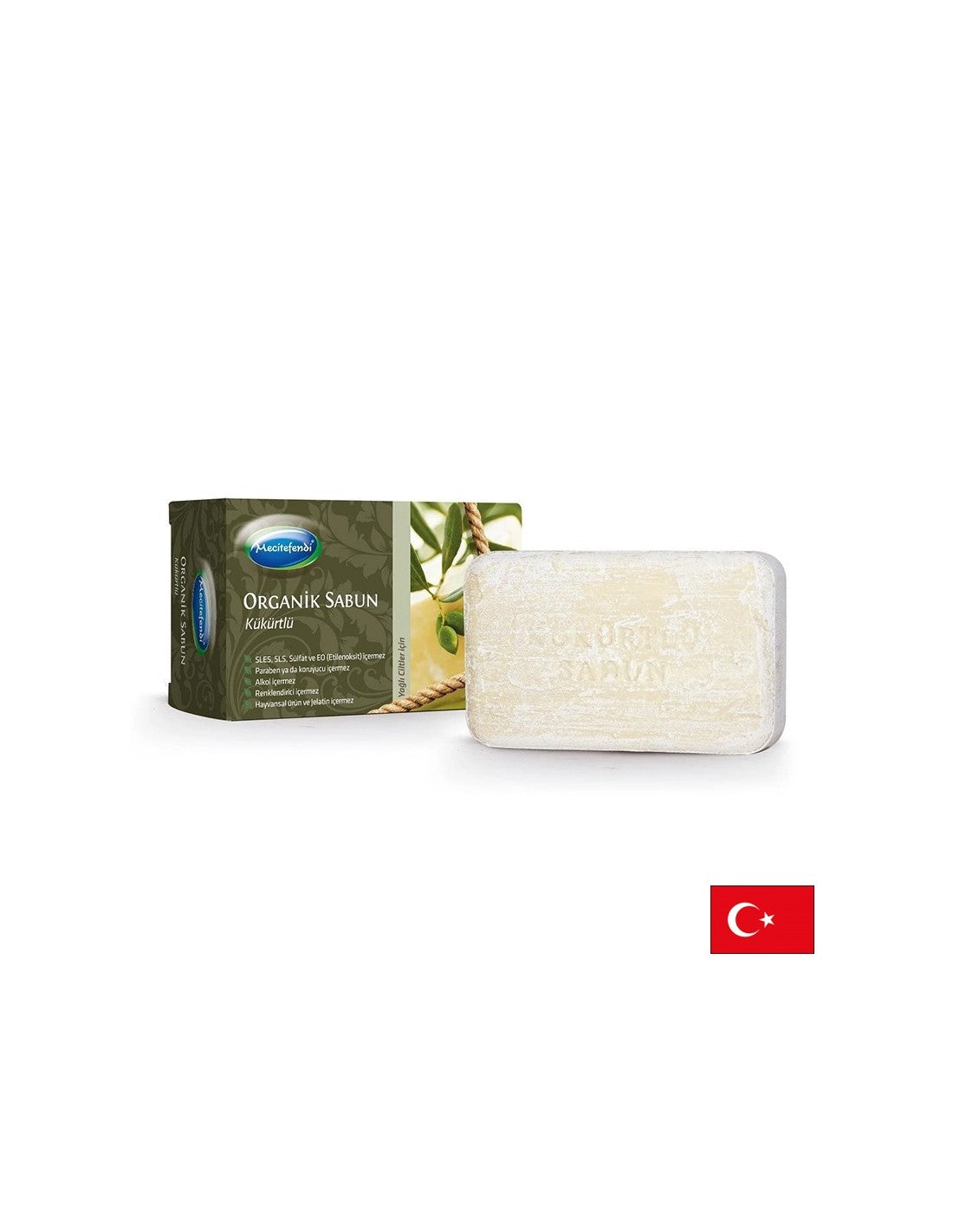 Olivenöl- und Schwefelseife – Für fettige, zu Akne neigende Haut, 125 g