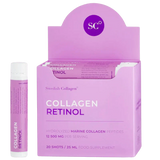 Fischkollagen 12500 mg mit Retinol, Hyaluronsäure, Biotin, MSM /20 Stück x 25 ml/ <tc>Swedish Collagen</tc>