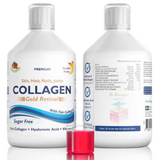 Fischkollagen 12500 mg, Gold-Retinol 500 ml <tc>Swedish Nutra</tc>