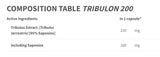 Tribulon 200 - Tribulus Terrestris 95% - 90 Kapseln
