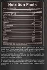 Premium -Isolat -Proteinmatrix 1996 Gramm