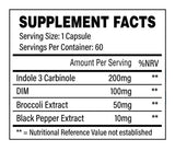Estrokontrolle | mit Dim und Indol-3-Carbinol 60 Kapseln