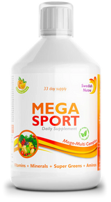 Mega Sport - Vitamine + Mineralien + Kollagen 1497 mg /500 ml/