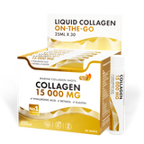 Fischkollagen 15.000 mg mit Retinol, Elastin und Hyaluronsäure – 30 x 25 ml