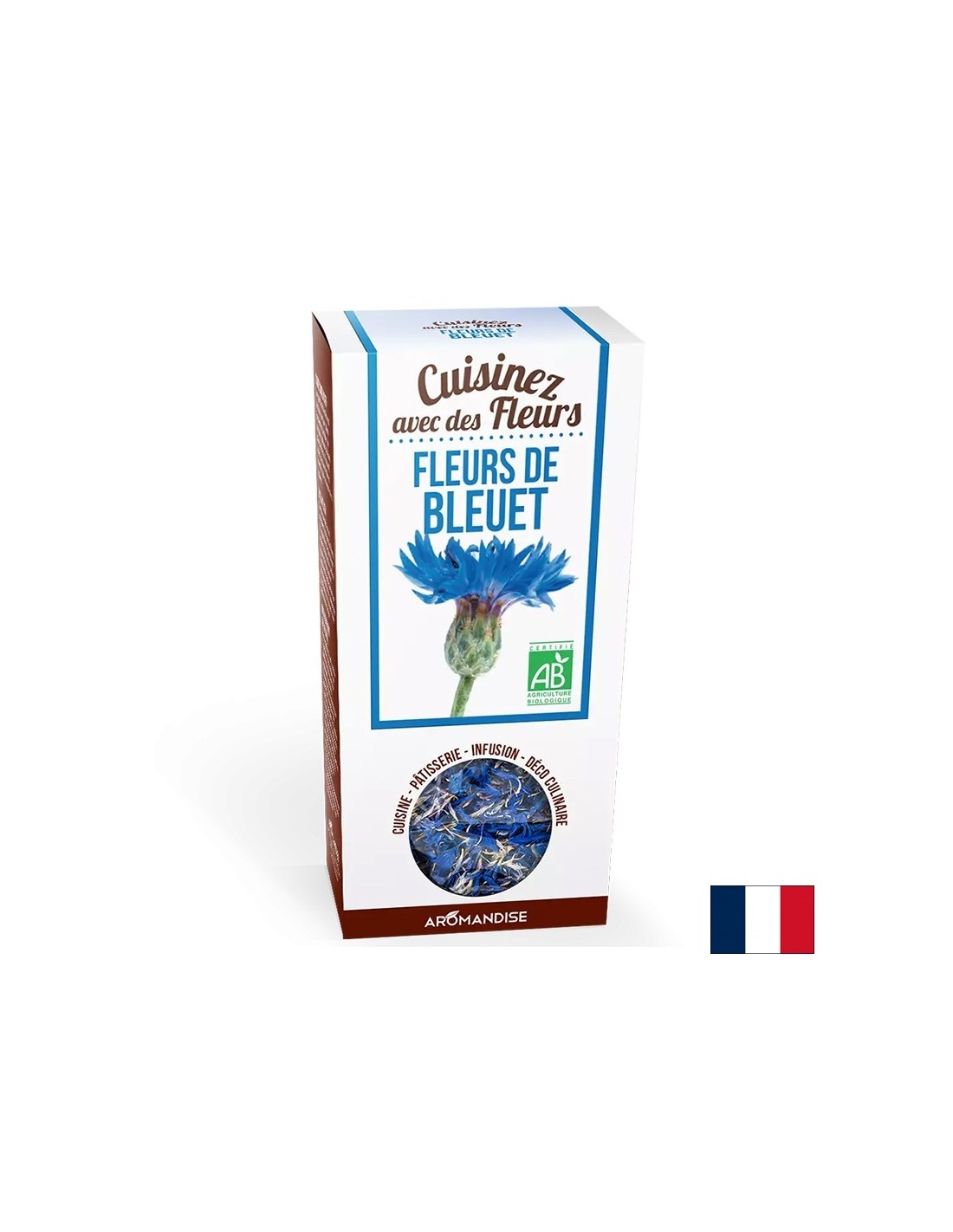 Kornblume (Blume) – zur Speisen- und Cocktaildekoration, 15 g