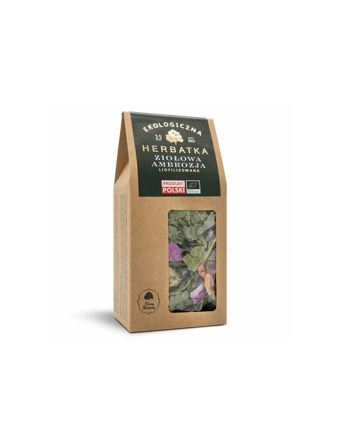 Gefriergetrockneter Kräutertee Ambrosia Bio, 15 g <tc>Dary Natury</tc>