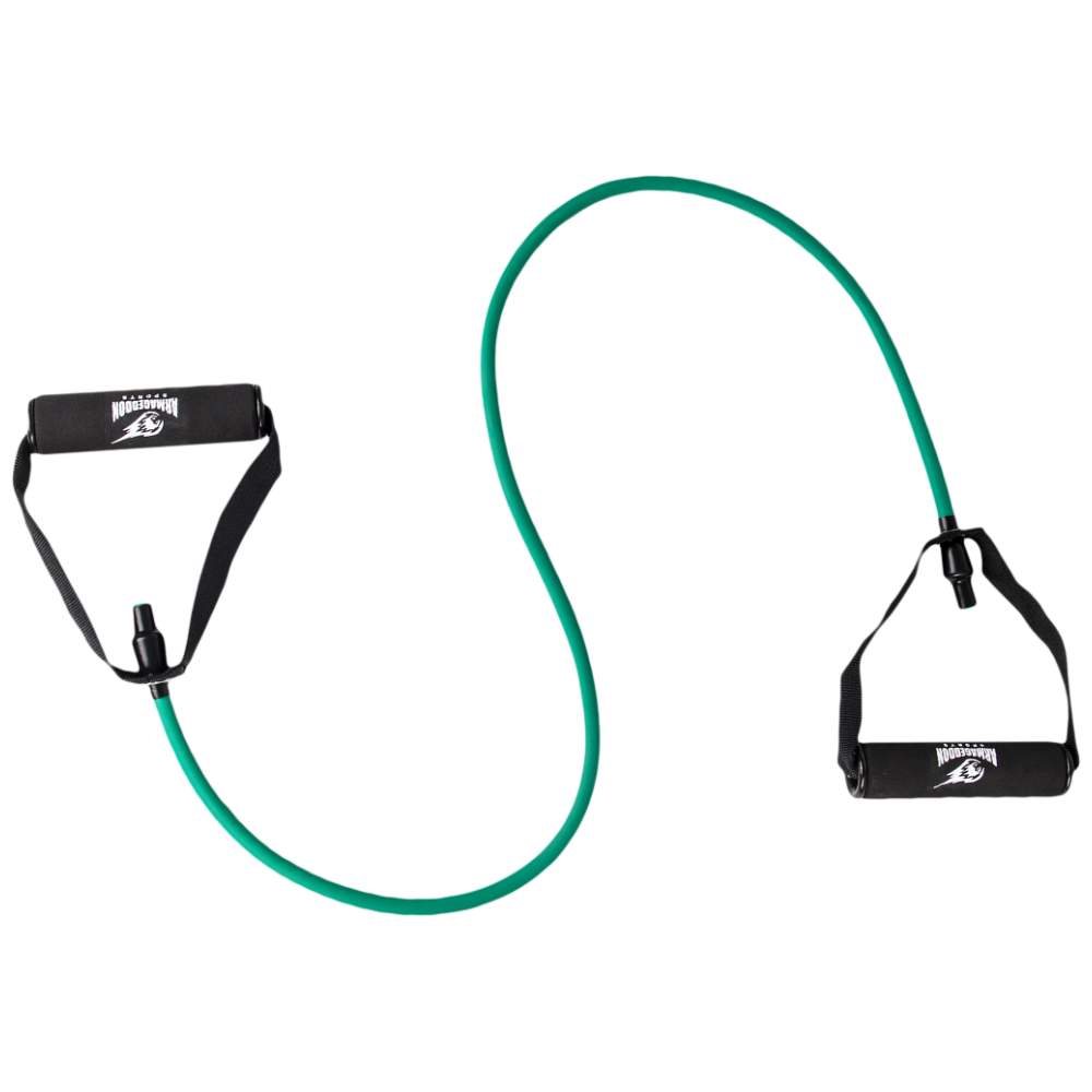 Fitnessband mit Griffen – 15 kg (Grün)/Fitnessband mit Griffen – 15 kg