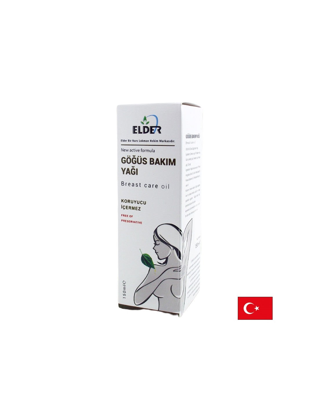 Brustpflege – natürliches Öl mit pflegender Wirkung, 150 ml