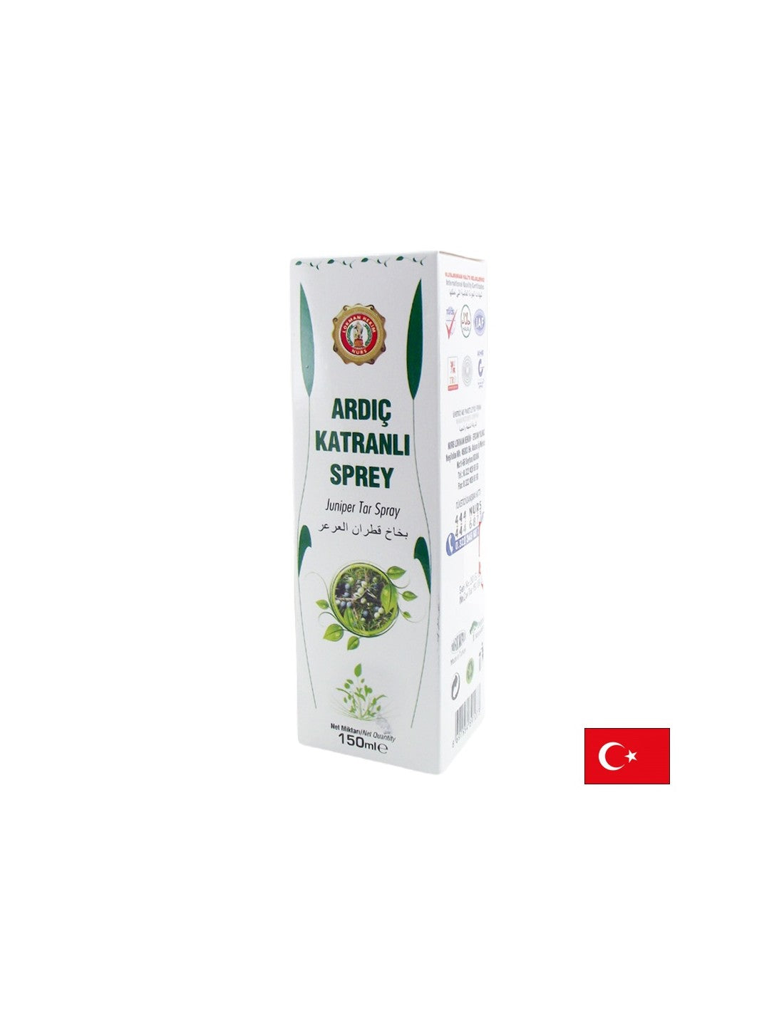 Rotes Wacholderteeröl – Hautirritationen, Spray, 150 ml