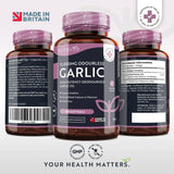 Knoblauch (geruchlos) 15000 mg (12-18 % Allicin) - 180 Weichkapseln