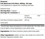 Volles Spektrum Irish Moos 400 mg - 60 Kapseln