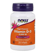 Jetzt Vitamin D3 / 2000 IU / 120 Gelkapseln