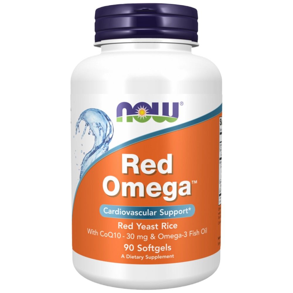 Red Omega ™ | Roter Hefe Reis - 180 Softgele