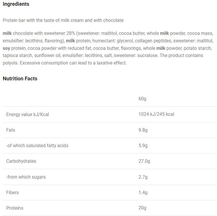 Deluxe -Proteinbalken - 12 x 60 Gramm