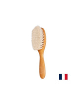 Weiche Holzbürste für Babyhaare, 18 cm, 1 Stk.