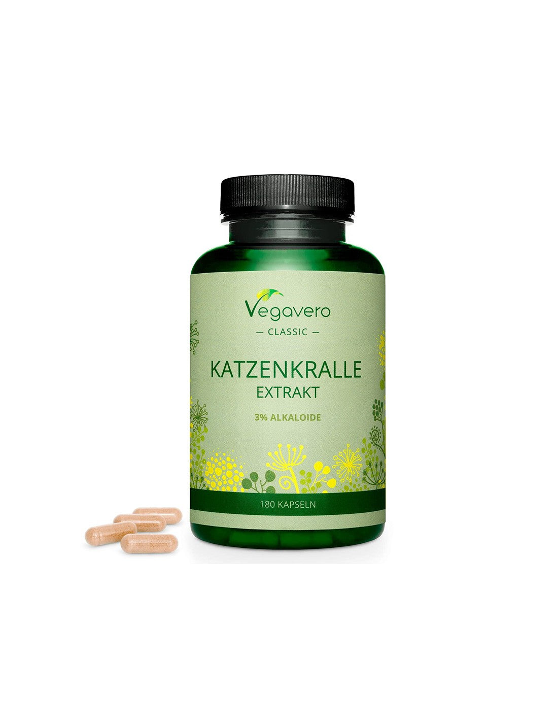 Erhöht die Immunität – Katzenkralle (Extrakt), 180 Kapseln