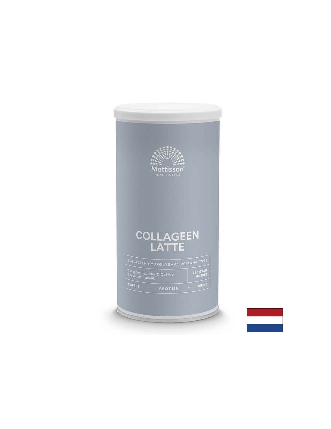 Collagen Latte – Instantgetränk mit Cappuccino-Geschmack, 180 g Pulver