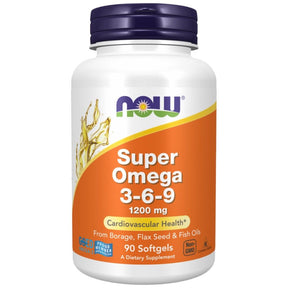 Super Omega 3-6-9 1200 mg - 90 Gel capsules - Nutra Best Europe
