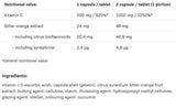 Vitamin C 1000 anhaltende Freisetzung | mit bitterer Orange - 120 Kapseln