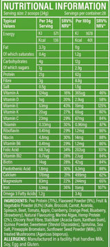 Superfood Greens Pulver - 952 Gramm
