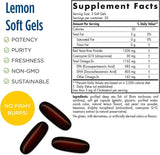 Omega LDL 1152 mg | Mit rotem Hefe Reis und CoQ10 - 60 Gelkapseln