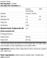 MCT Pure 1000 mg 90 Gelkapseln
