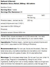 Rhodiola -Stressabbau 200 mg - 60 Tabletten