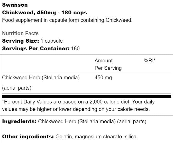 Chobenweed 450 mg 180 Kapseln