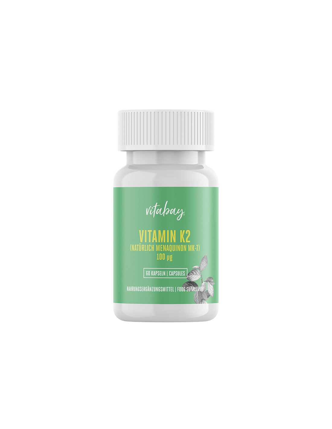 Vitamin K2 100 µg – Knochen und Blutgefäße, 60 Tabletten