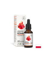 Verbessert die Knochendichte – Vitamin K2 (MK7), 30 ml Tropfen <tc>Aura Herbals</tc>
