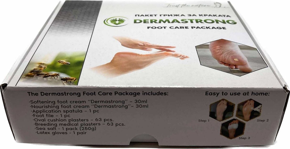 Hornhaut und Hühneraugen /Packung für 2 Monate/ - Therapie zur Entfernung