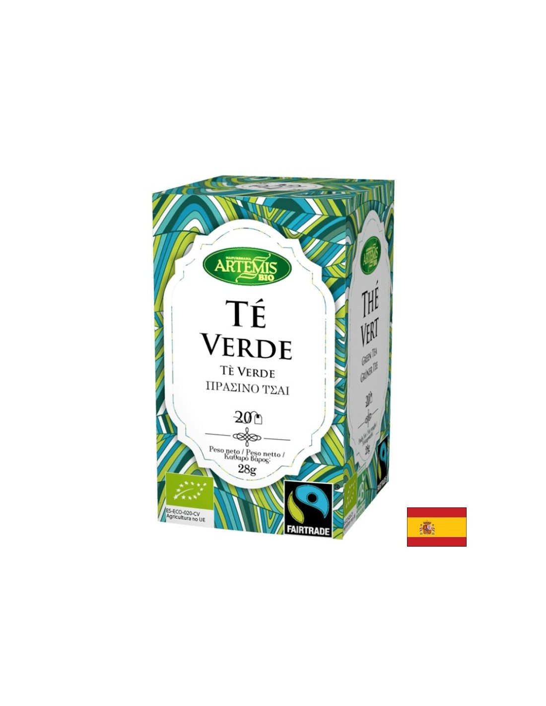 Grüner Tee, BIO, 20 Filterbeutel