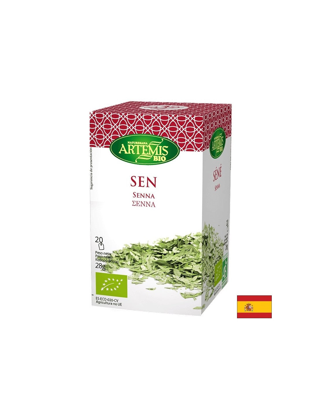 Senna-Tee (Blatt) BIO, 20 Filterbeutel