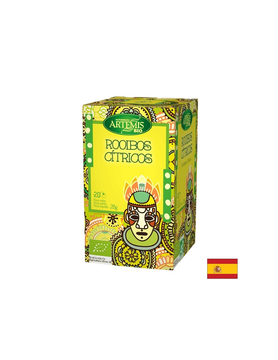 Rooibos-Tee mit Zitrusfrüchten, 20 Filterbeutel Herbes del Moli