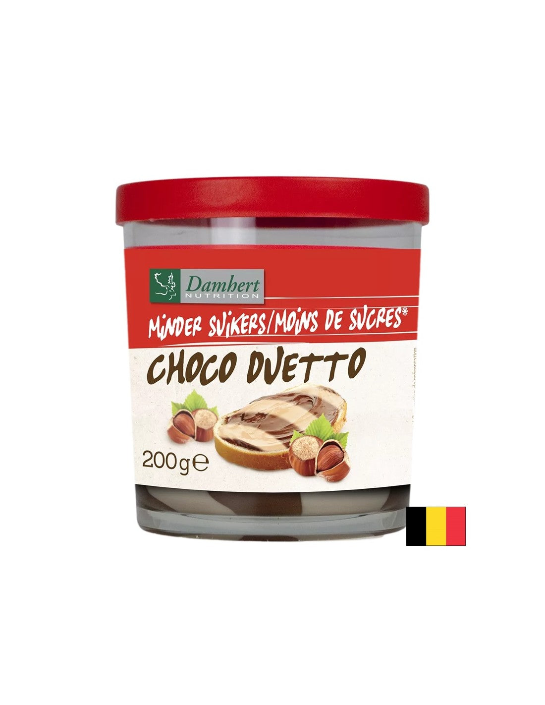 Schokoladenaufstrich, DUO (zuckerfrei), 200 g