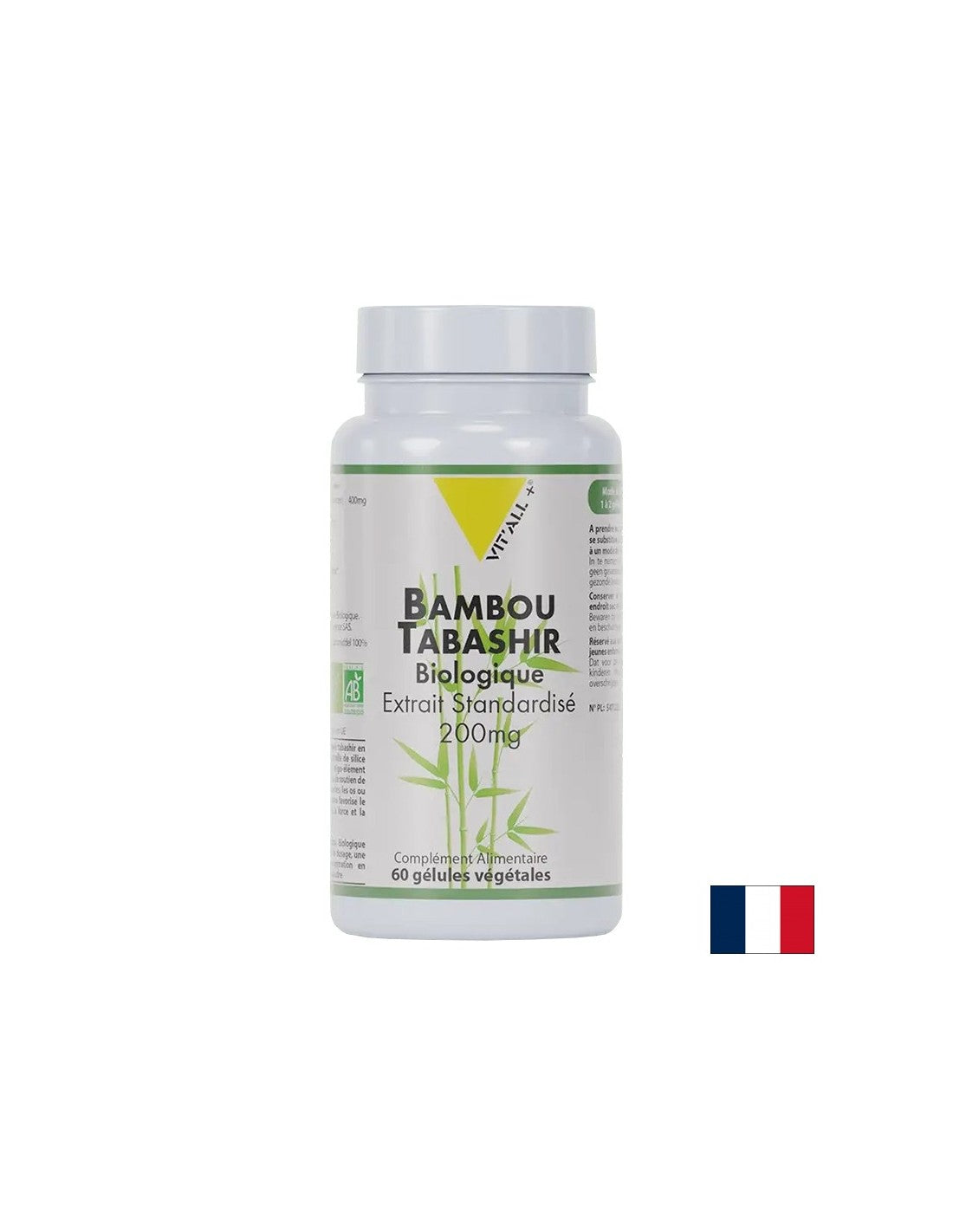 Haare und Haut – Bambusexsudat, BIO, 200 mg x 60 Kapseln