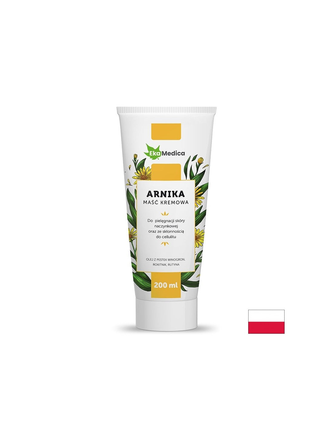 Massagecreme mit Arnika, 200 ml EkaMedica