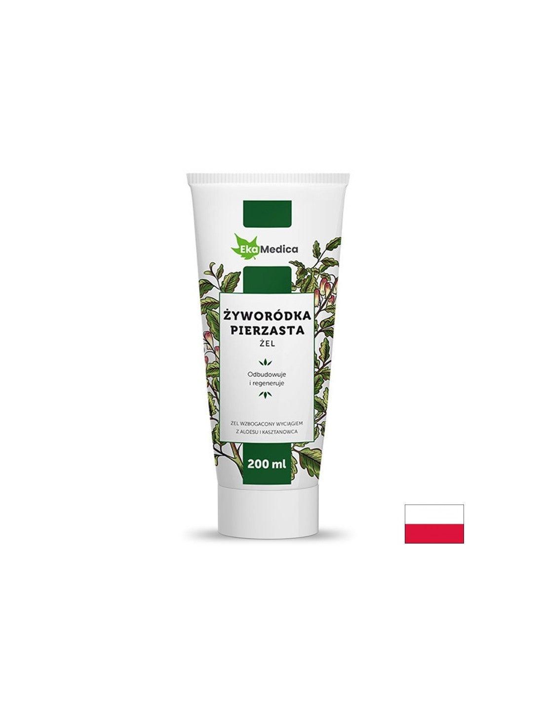 Massagegel mit Kalanchoe-Extrakt und Aloe Vera, 200 ml