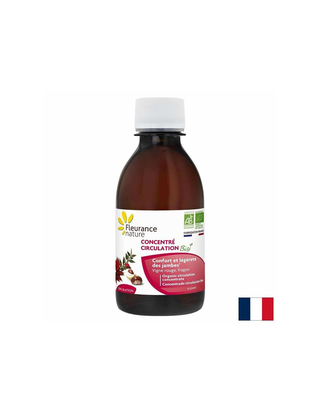 Kräuterkonzentrat für eine gute Mikrozirkulation Bio, 200 ml Fleurance Nature