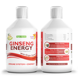 Ginseng 2000 mg – mit Ingwerextrakt – 500 ml