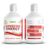 Ginseng 2000 mg – mit Ingwerextrakt – 500 ml