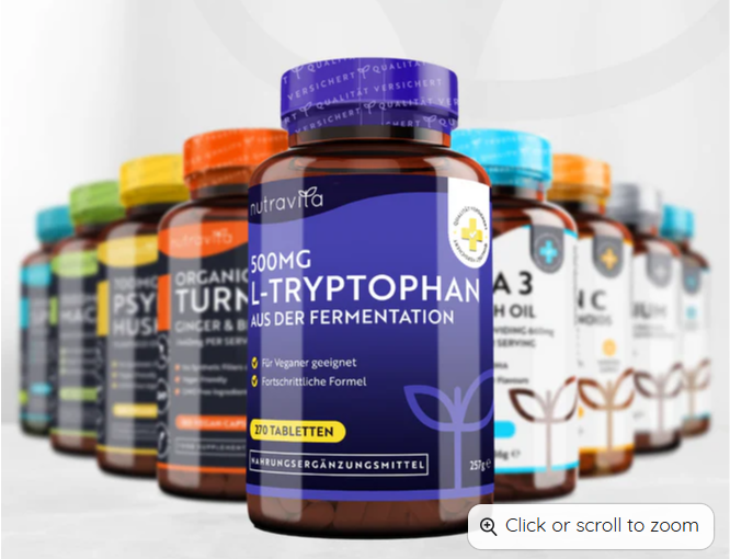 L-Tryptophan 500 mg 270 Tabletten