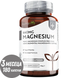 Magnesium 220 mg (Zweikomponenten) – 180 Kapseln