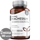 Magnesium 220 mg (Zweikomponenten) – 180 Kapseln
