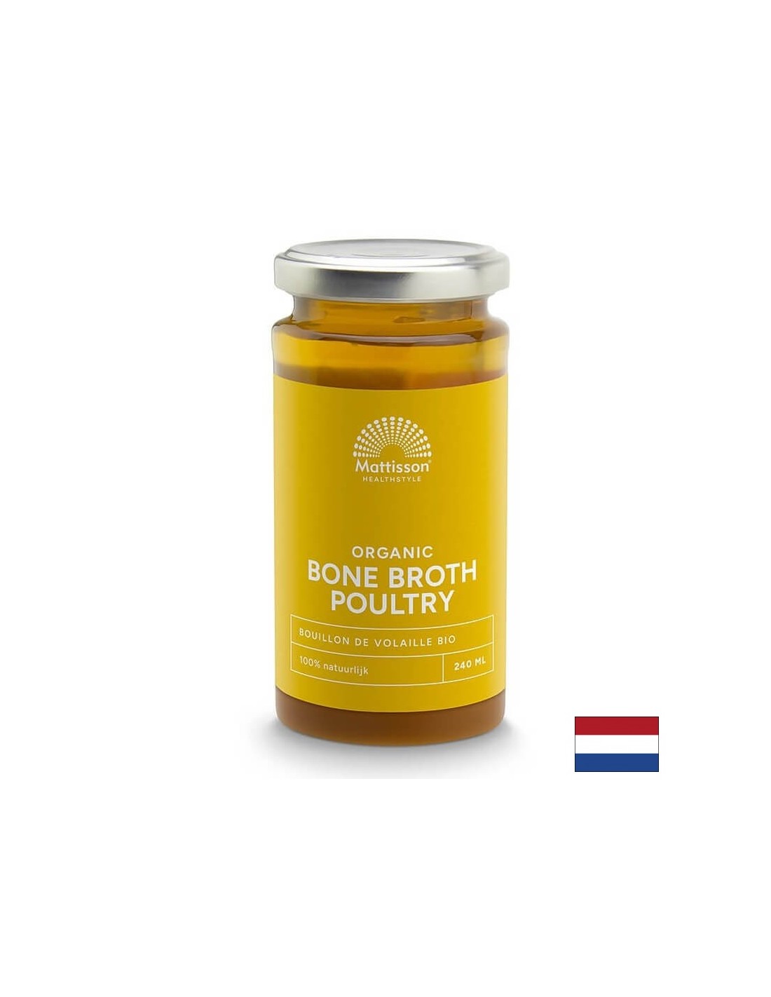 Bio-Geflügelknochenbrühe, 240 ml <tc>Mattisson Healthstyle</tc>