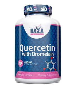 Quercetin with Bromelain / 120 Vcaps - Nutra Best Europe