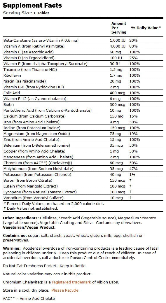 Tägliche vits multi - 250 Tabletten