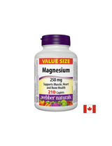 Magnesium – Magnesium (Oxid, Malat, Glycerophosphat) 250 mg, 210 Kapseln