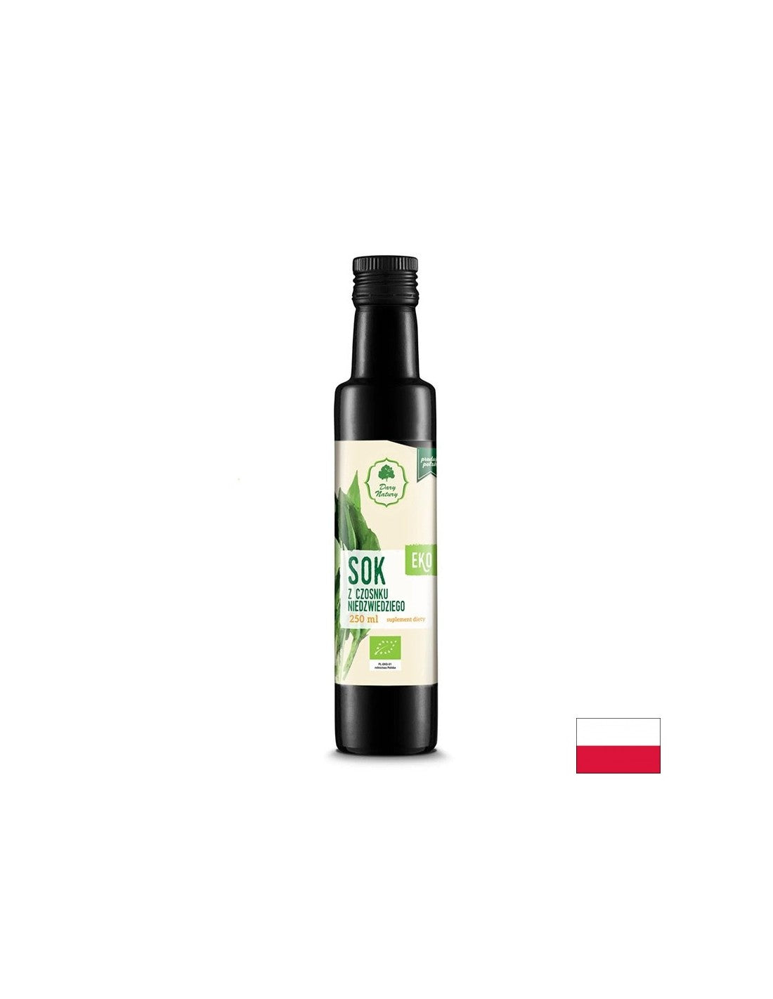 Bio-Bärlauchsaft zur Zugabe zu Getränken und Mahlzeiten – Herz-Kreislauf-Gesundheit, 250 ml, 16 Portionen